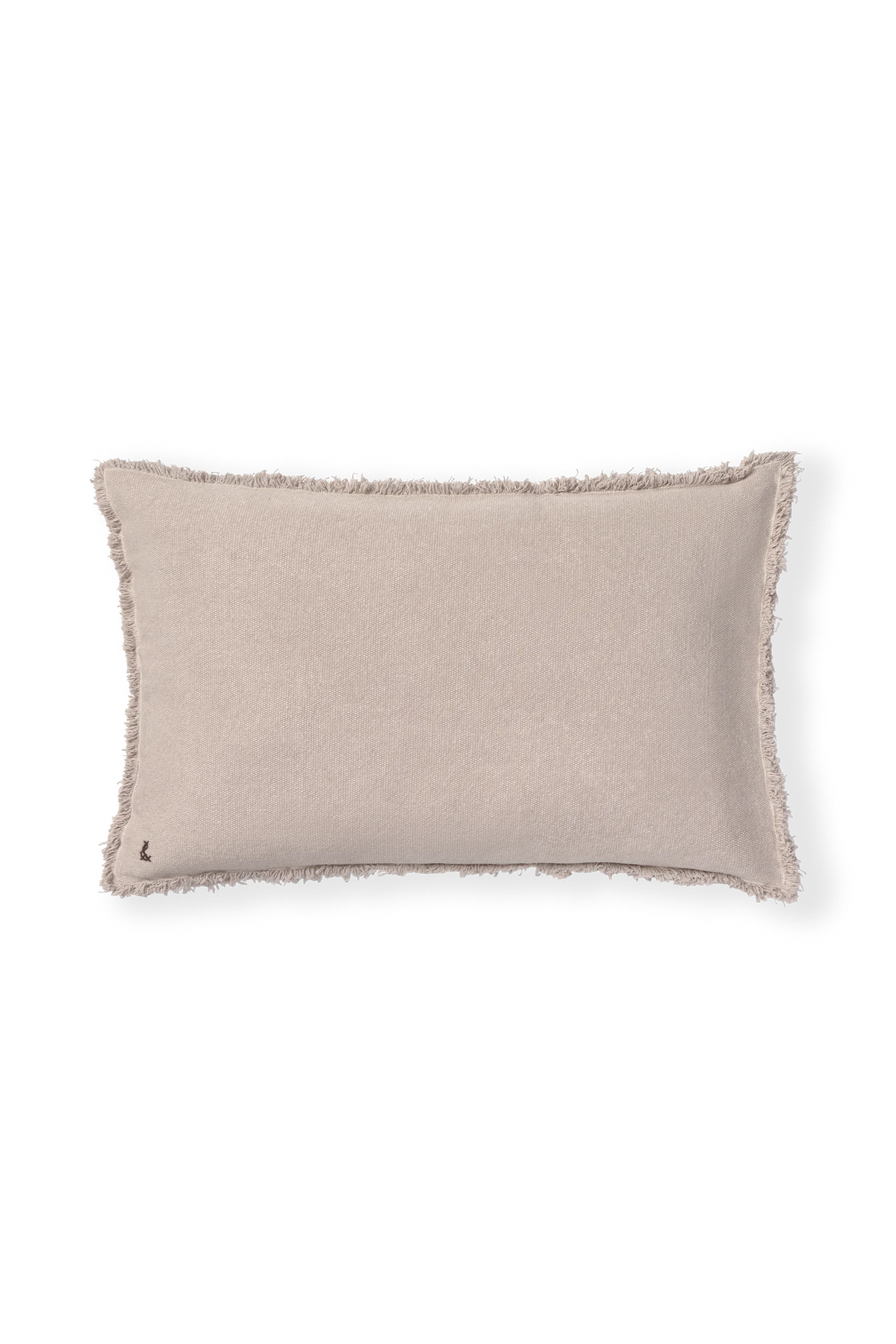 Cojín rectangular Stonewashed New Grey de Lorena Canals.