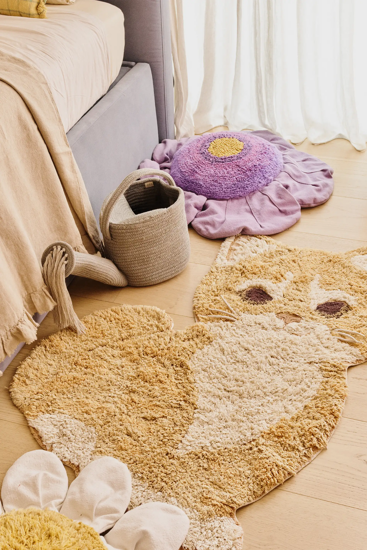 Alfombra lavable Ginger the Cat de Lorena Canals.