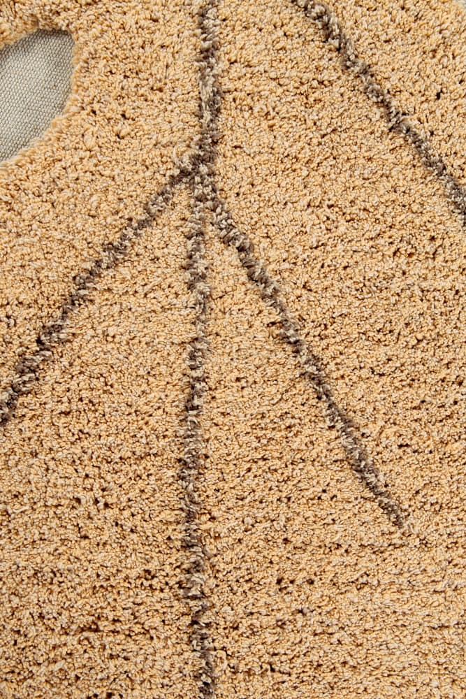 Alfombra lavable Monstera Honey, imagen 6.