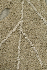 Alfombra lavable Monstera Olive, imagen 7.