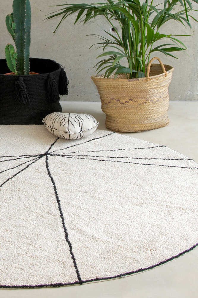Alfombra lavable Trace Beige, imagen 4.