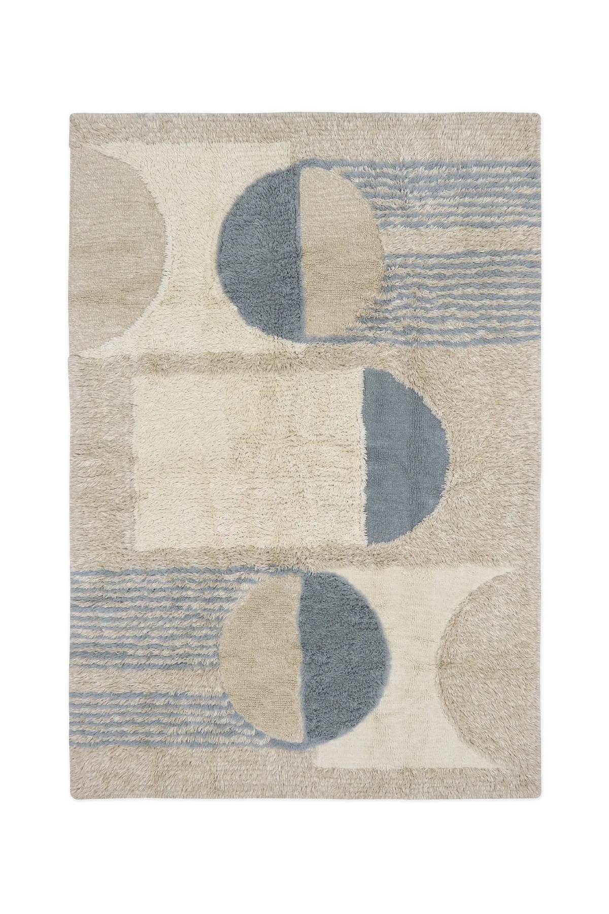 Alfombra Woolable Sun Rays de Lorena Canals.