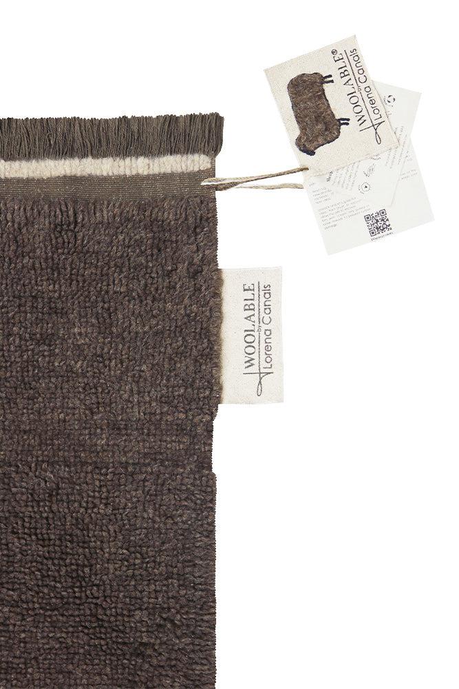 Alfombra Woolable Steppe - Sheep Brown, imagen 7.