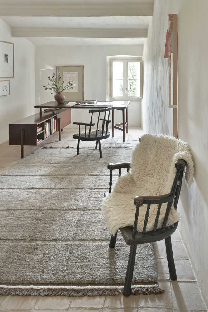 Alfombra Woolable Steppe - Sheep Grey, imagen 3.