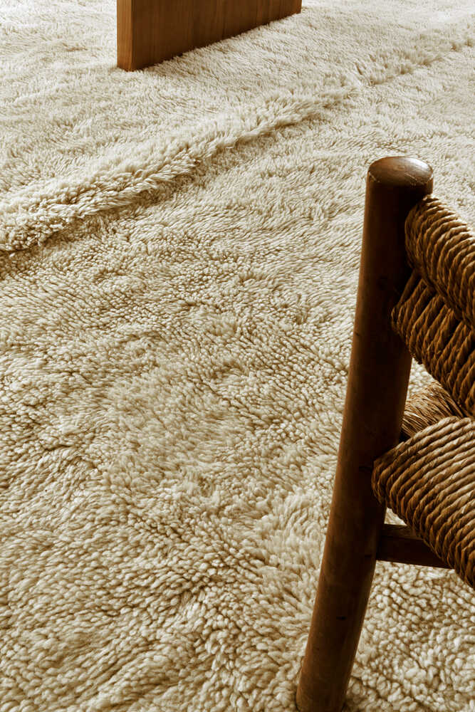 Alfombra Woolable Tundra - Blended Sheep Beige, imagen 4.