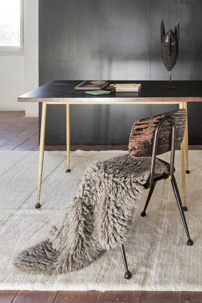 Alfombra Woolable Woolly - Sheep Grey, imagen 2.