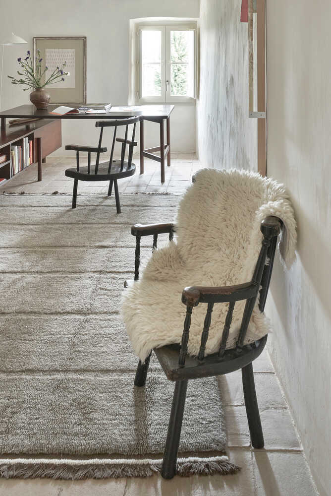 Alfombra Woolable Woolly - Sheep White, imagen 4.